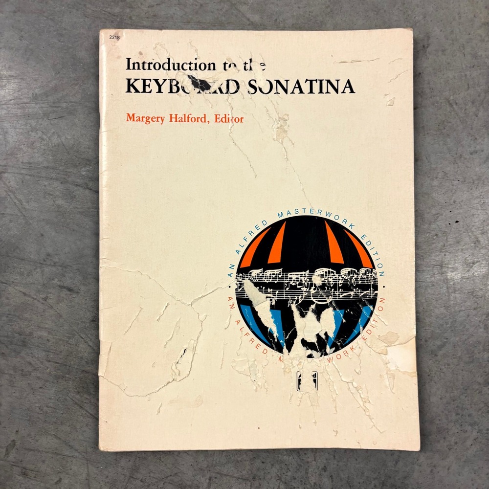 Introduction to the Keyboard Sonatina Margery Halford Alfred Masterwork Edition